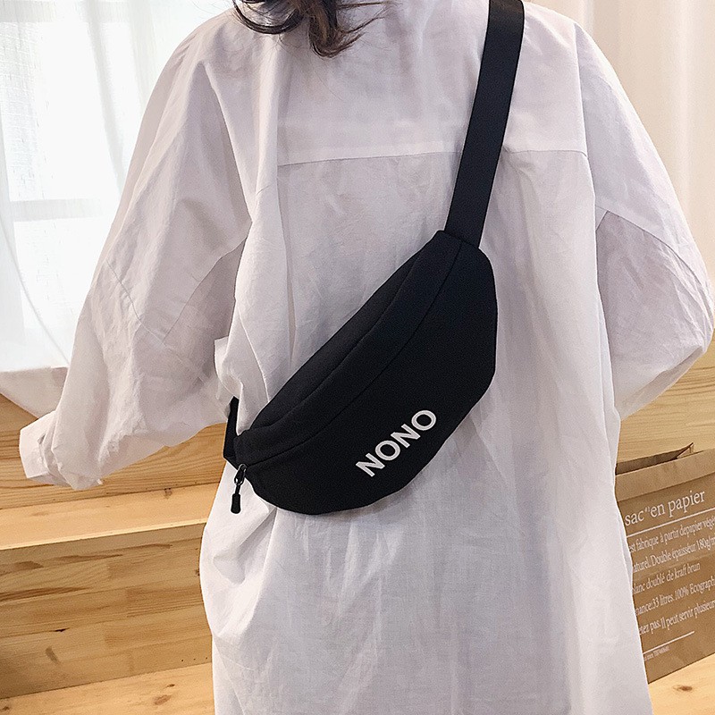 Túi Vải Đeo Trước Ngực Và Bụng Họa Tiết Chữ NoNo PO323 ( Kèm Quà) | BigBuy360 - bigbuy360.vn