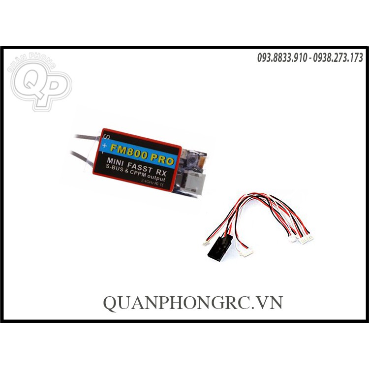 RX Sbus F800 Futaba sóng Fasst