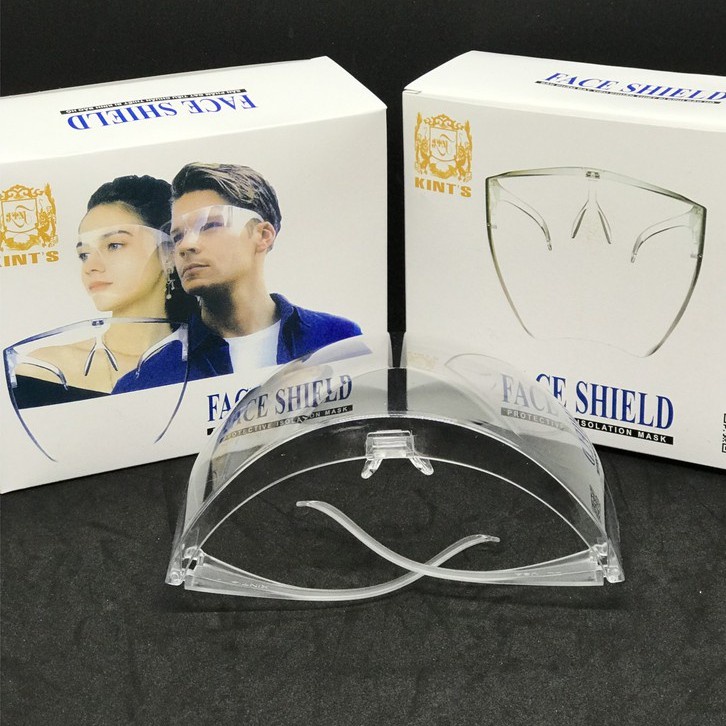 Mắt kính phòng dịch FACE SHIELD chống giọt bắn che hết khuôn mặt , bảo hộ chống bụi gió đi đường THỜI TRANG