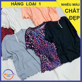 Áo thun crop top form ôm xuất khẩu F21