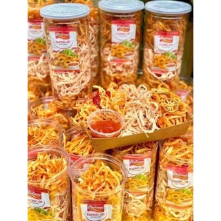 Mực xé sợi hấp nước dừa 200g
