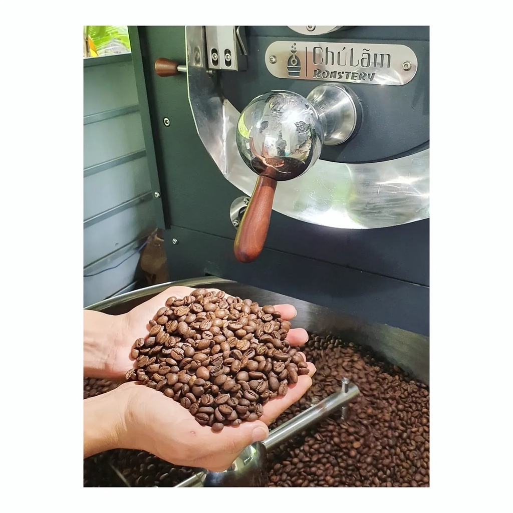 Cà phê FINERO hạt robusta Campout fine robusta cafe pha máy Việt Nam rang xay chín đỏ 100%, lên men tự nhiên