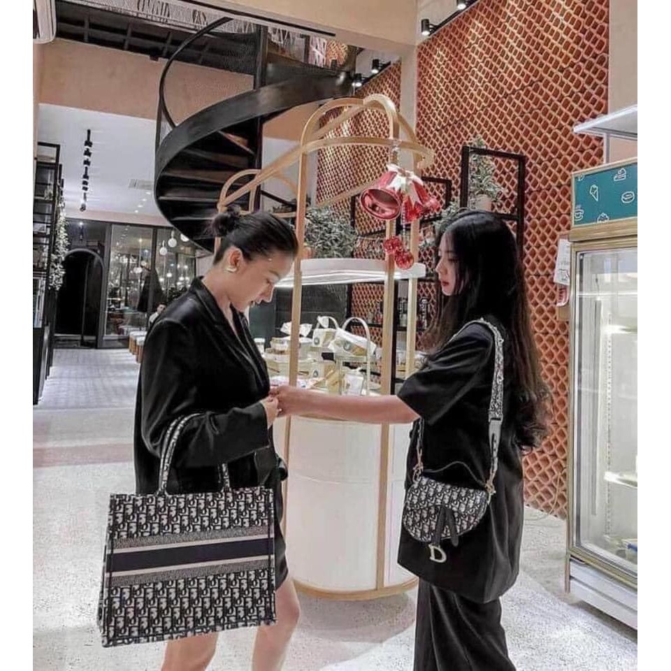 Túi Thổ Cẩm Book Tote Hàng Quảng Châu | BigBuy360 - bigbuy360.vn