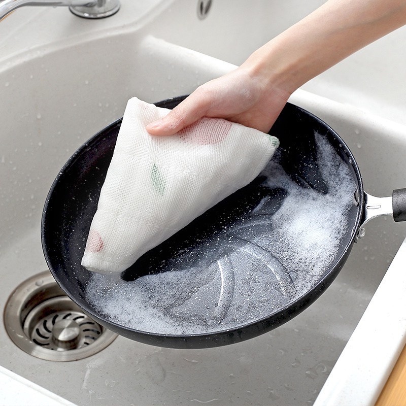 [Gift Quà tặng] JB137 Khăn lau đa năng lau bếp bát đĩa lau các vật dụng hàng nhập