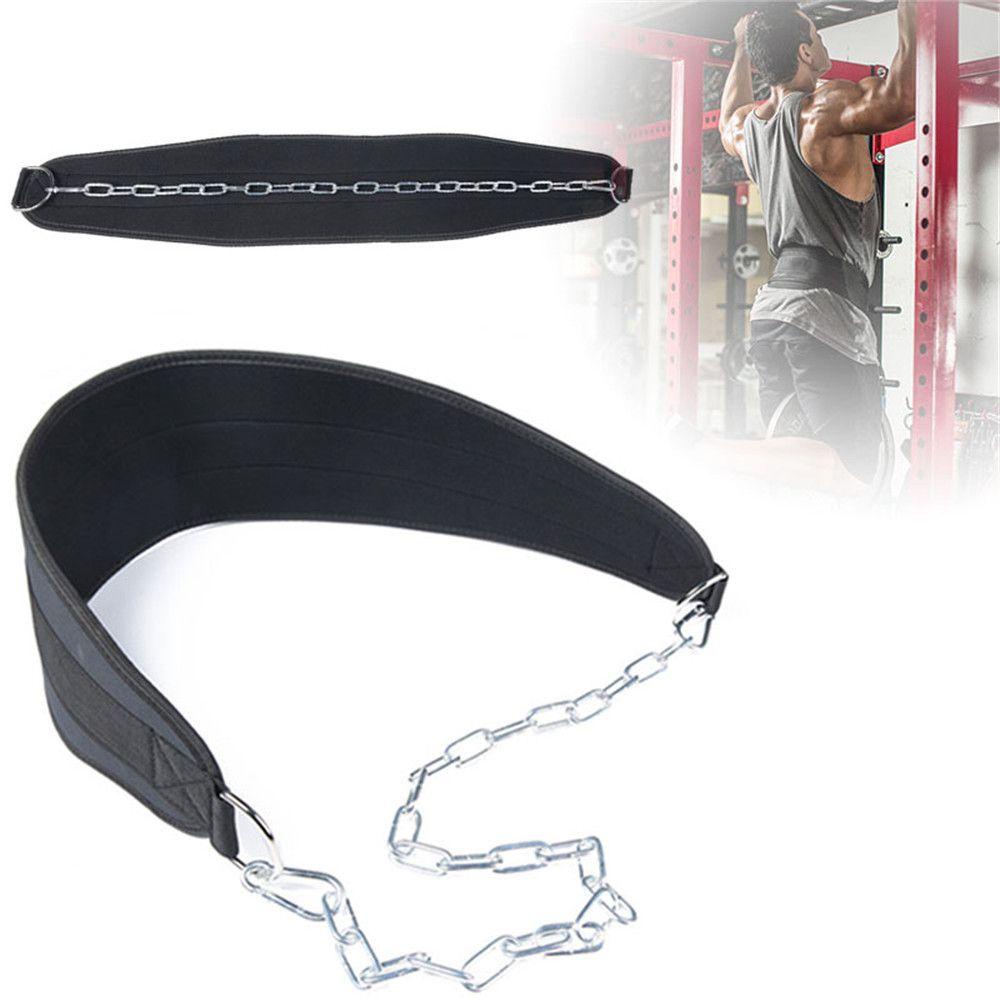 Đai Quấn Eo Kèm Dây Xích Neoprene Dày Dặn Hỗ Trợ Nâng Tạ Thể Hình