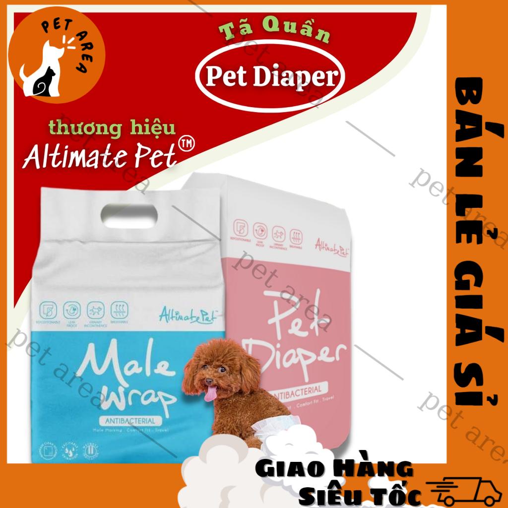 [Chính hãng][Date xa]Tã Quần Cho Chó Altimate Pet Diaper Gói Lớn Nguyên Seal