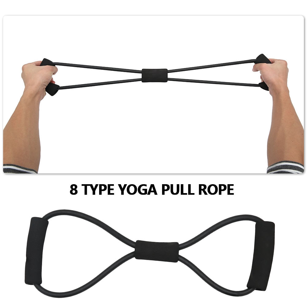 Set 11 Dây Kháng Lực Tập Yoga Kèm Túi Đựng