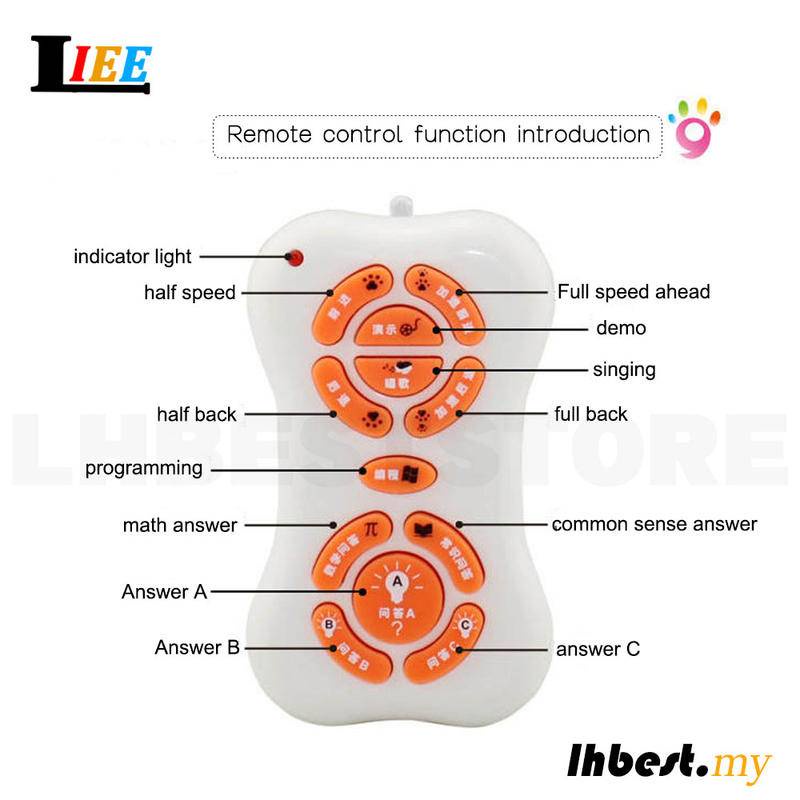 Robot Đồ Chơi Thông Minh Điều Khiển Từ Xa Bằng Pin Có Âm Thanh Dành Cho Mèo Doraemon