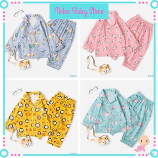 Đồ pijama cho bé ⚡GIÁ GỐC TẬN XƯỞNG⚡ Pijama cotton cao cấp dài tay mang đến sự êm ái cho bé