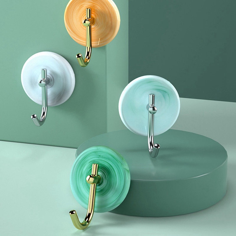 Set 2 Móc Treo Đồ Dán Tường Chịu Lực Tốt Thiết Kế Sang Trọng Tiện Dụng