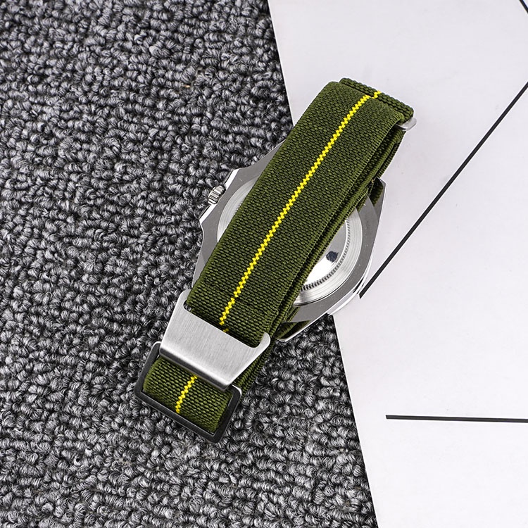 Dây Đeo Đồng Hồ Thể Thao Bằng Nylon Co Giãn Tốt Kích Thước 18mm 20mm 22mm 24Mm