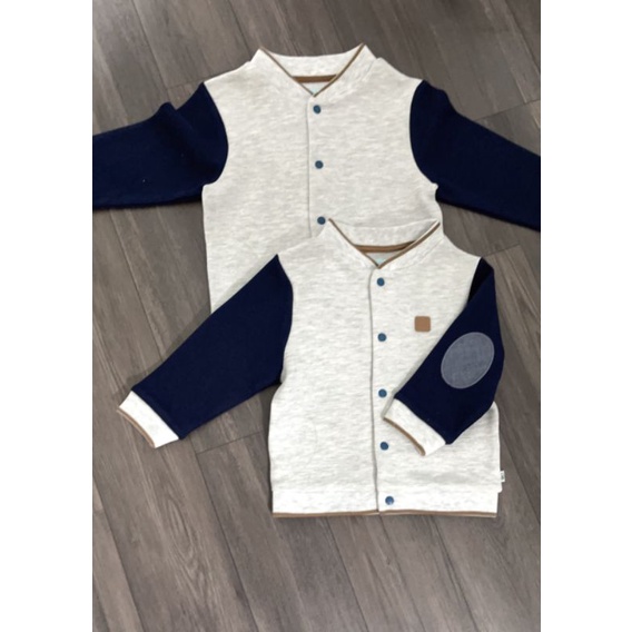 Áo bomber nỉ xuất dư bé trai