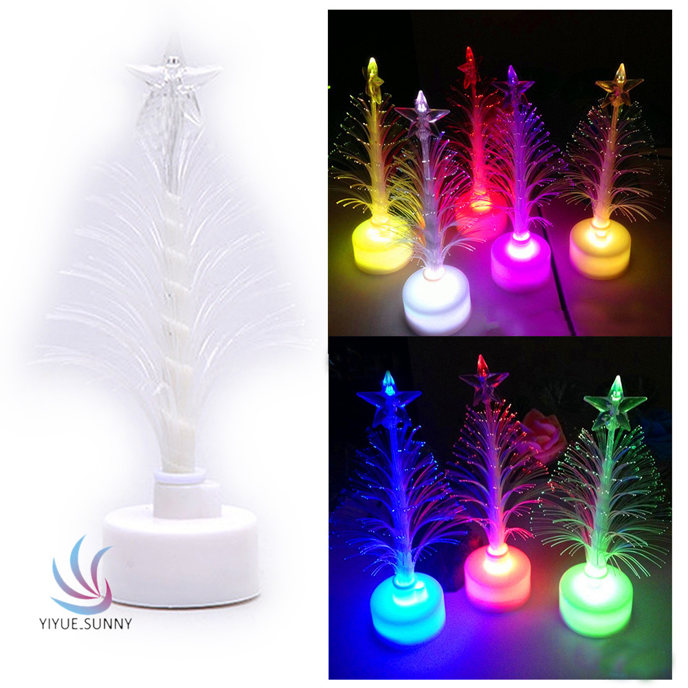 Đèn LED mini đổi màu hình cây thông trang trí nhà cửa giáng sinh