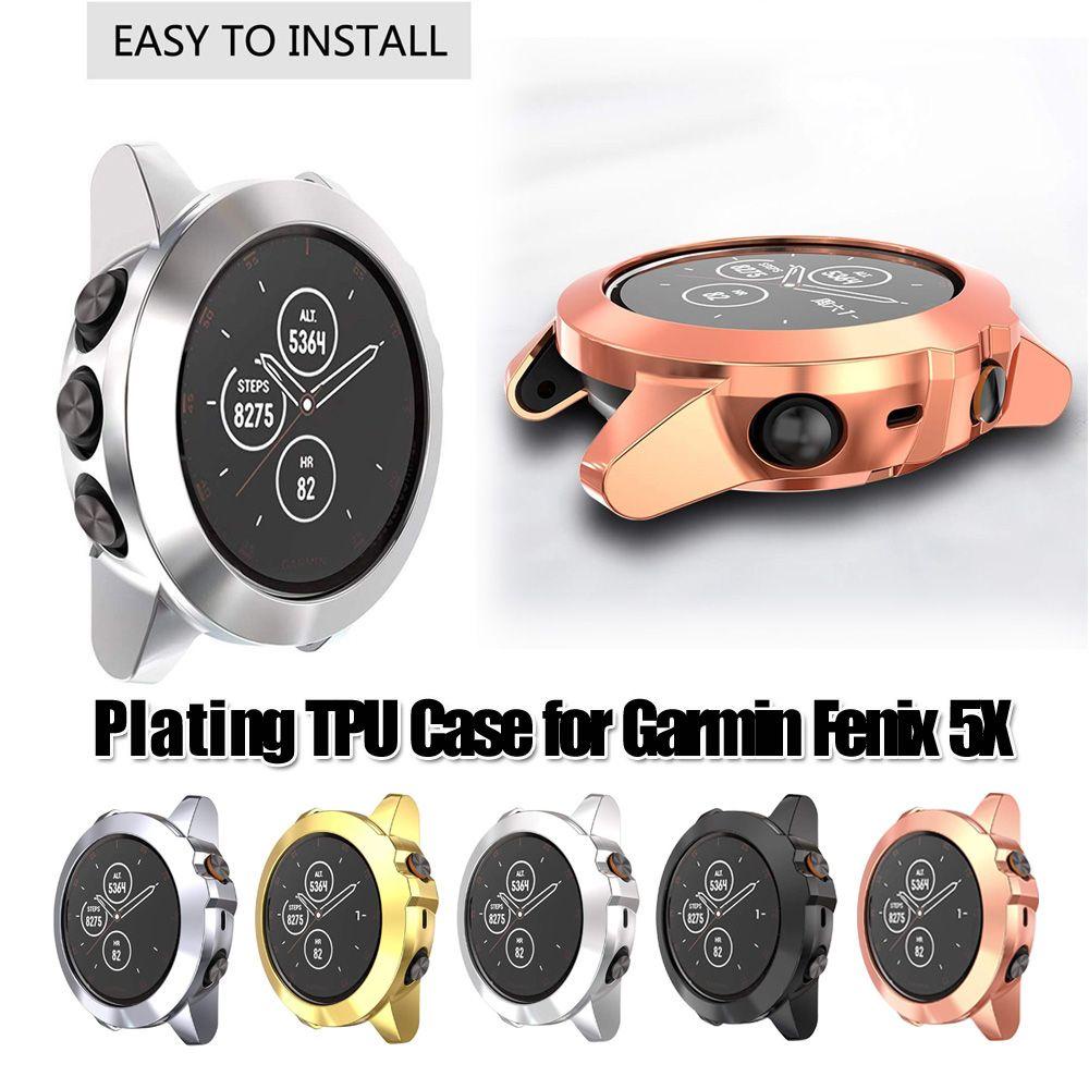 MAYSHOW Ốp Bảo Vệ Mặt Đồng Hồ Thông Minh Garmin Fenix 5X