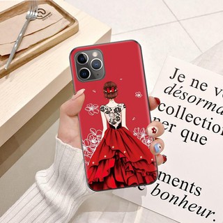 Ốp lưng iPhone 11 Silicon dẻo hình Phía Sau Cô Gái