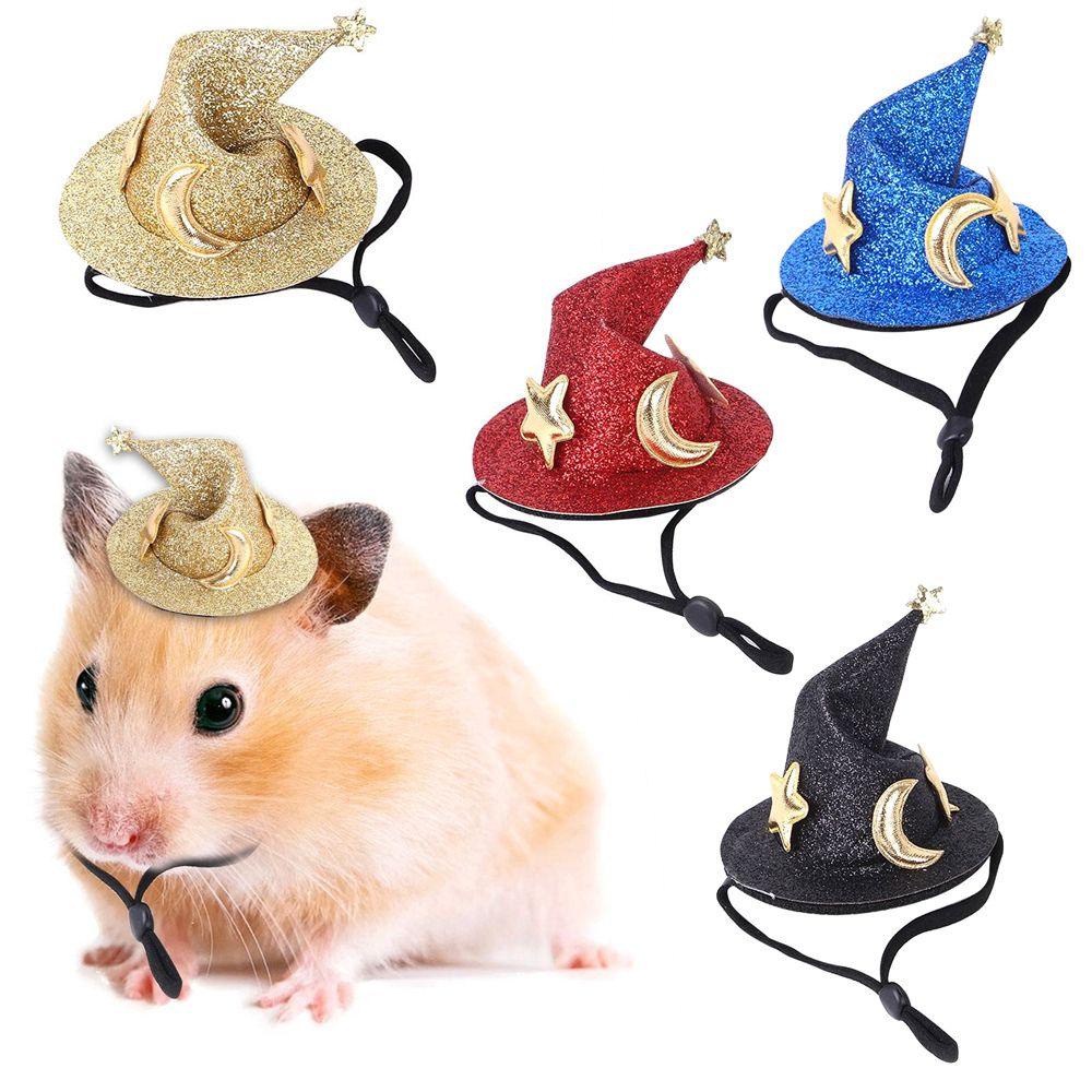 ELLSWORTH Mũ Đội Đầu Dễ Thương Dành Cho Chuột Hamster / Thỏ / Heo Có Thể Điều Chỉnh Kích
