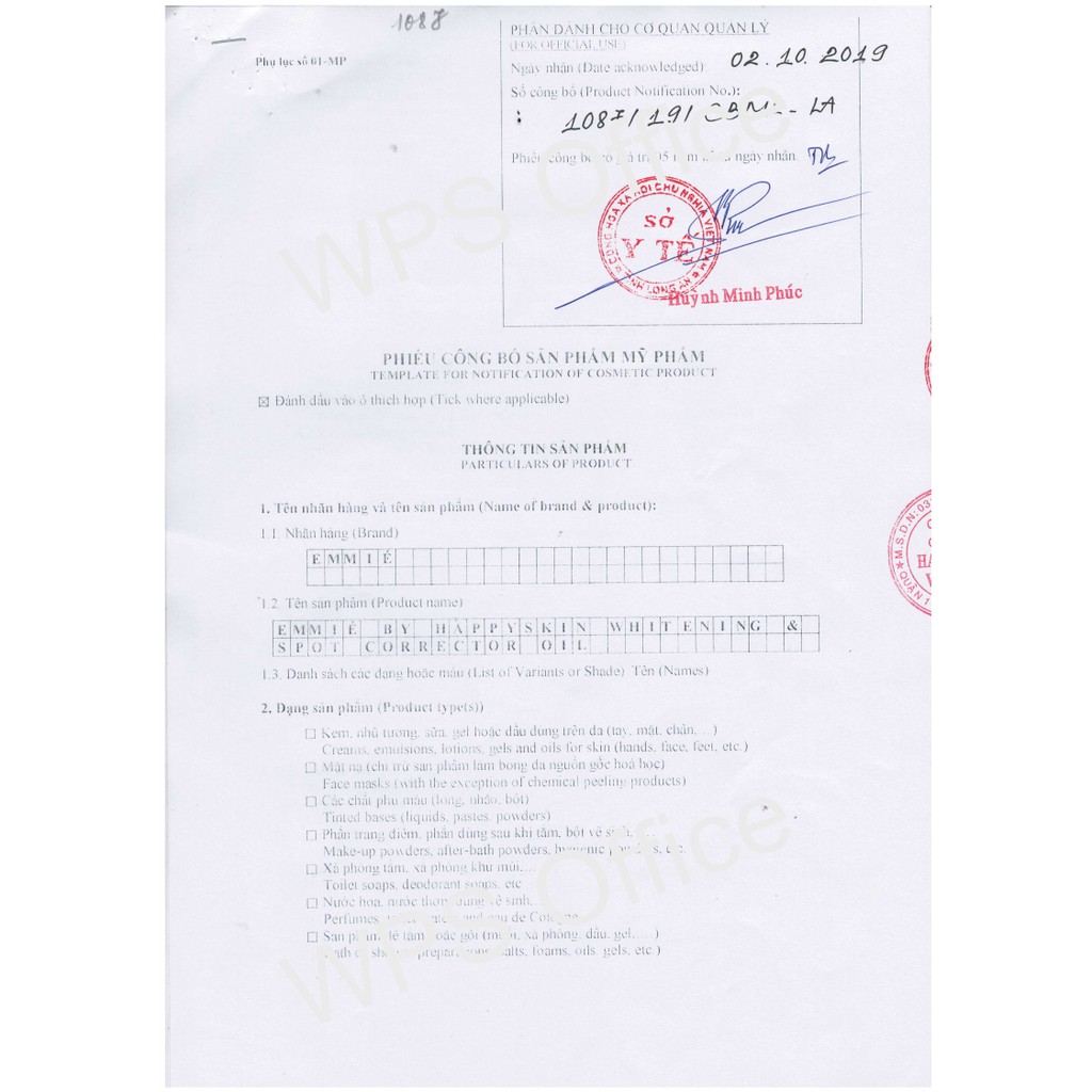 [Chính Hãng] Happy Skin Dầu Dưỡng Trắng Mờ Thâm Emmié Whitening & Spot Corrector Oil | BigBuy360 - bigbuy360.vn