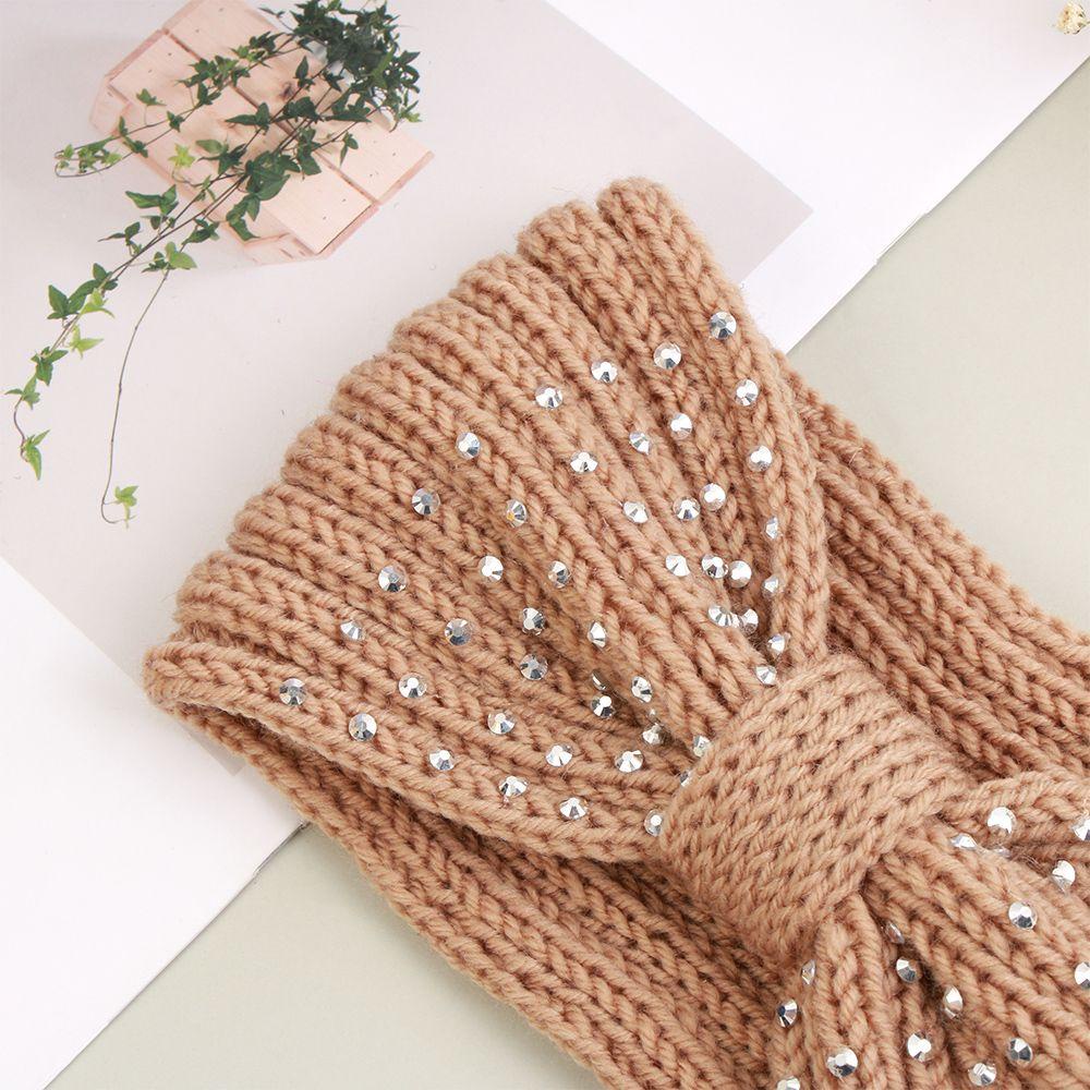 Băng Đô Đan Len Giữ Ấm Tai Thời Trang Mùa Đông Cho Nữ