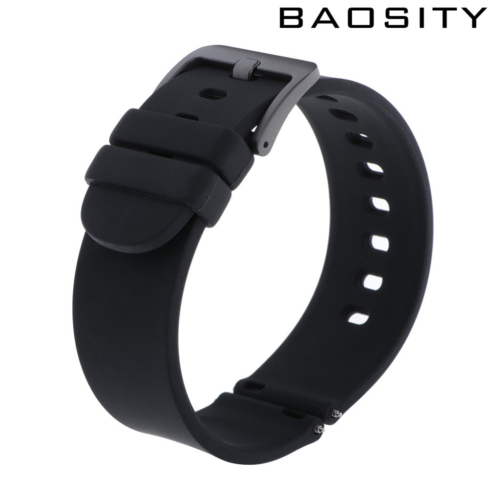 Dây Đeo Thay Thế Chất Liệu Silicon Thiết Kế Sọc Gân Nổi Cho P8