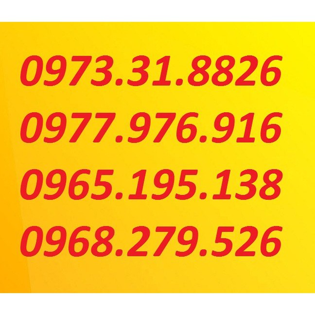 Sim đẹp 10 số viettel CAABBA85