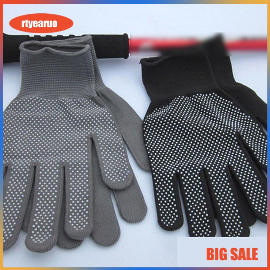 Đôi găng tay silicone cotton chịu nhiệt chống trượt dành cho nướng BBQ tạo kiểu tóc