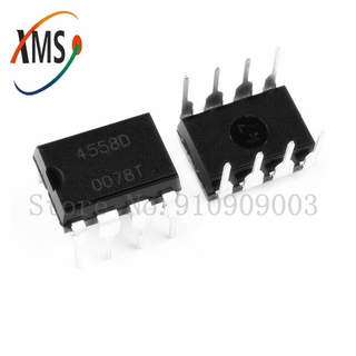 Set 20 linh kiện điện tử NJM4558D DIP8 NJM4558 JRC4558D JRC4558 DIP IC