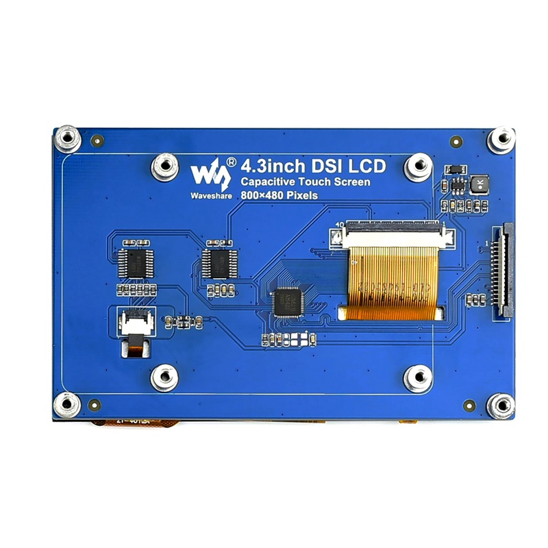 Màn hình điện dung 800x480 IPS 4B/3B+ 800x4.3 inch cho Raspberry Pi | BigBuy360 - bigbuy360.vn