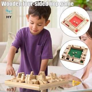 Wooden Board Game A Classic Family Math Game for Kids Family Party Gift Durable