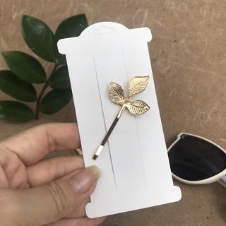 COMBO 100 TAG GẮN KẸP TÓC, (Kẹp Xoắn, Đính ngọc, Thời trang) size 6x11cm