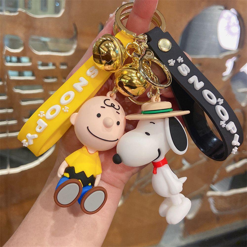 LANFY Móc Chìa Khóa Xe Hơi Hình Chú Chó Charlie Đáng Yêu