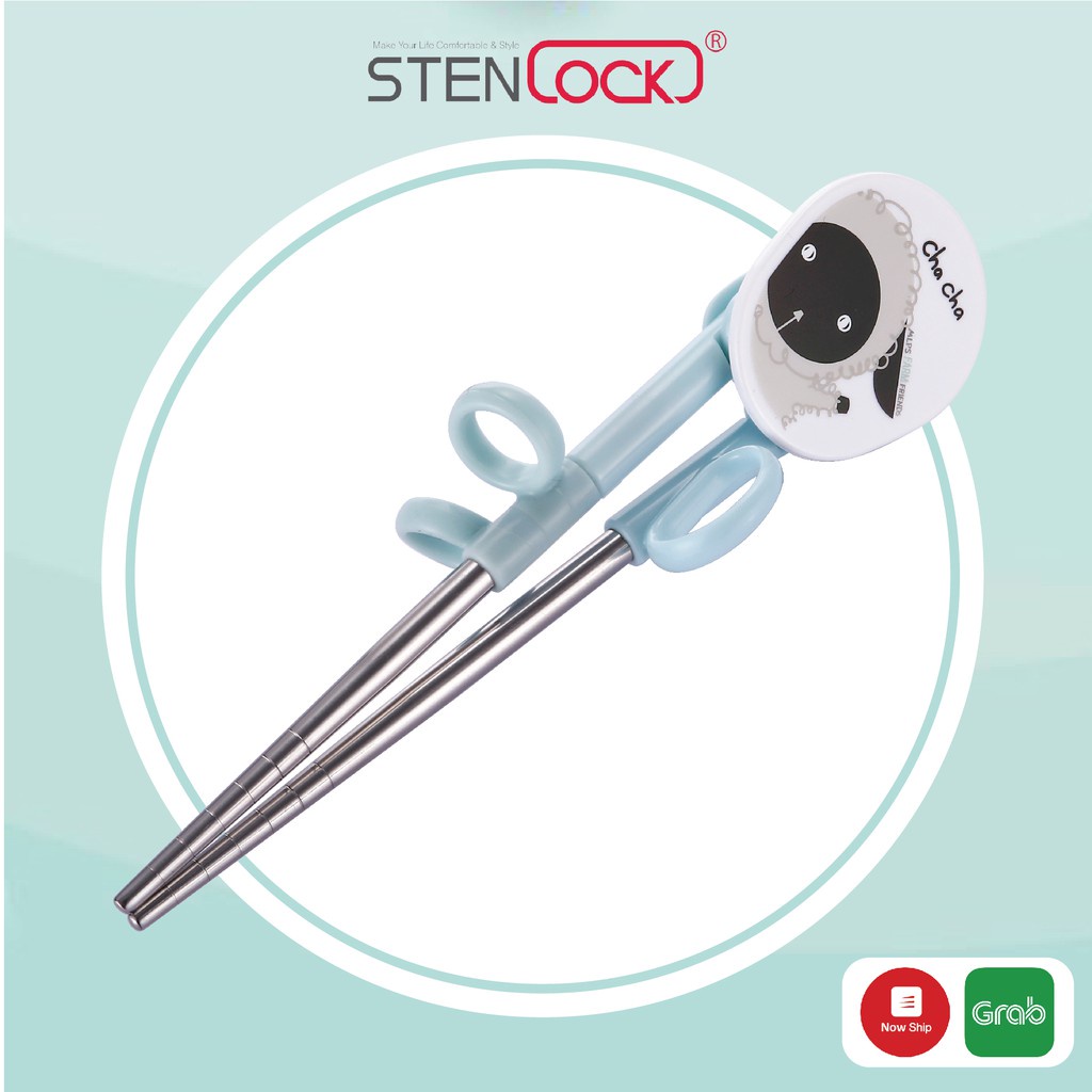 Đũa tập gắp xỏ ngón STENLOCK cho bé ăn dặm
