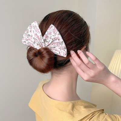 Dụng cụ cột tóc nhanh hình nơ siêu xinh, tiện lợi phong cách hàn quốc thời thượng