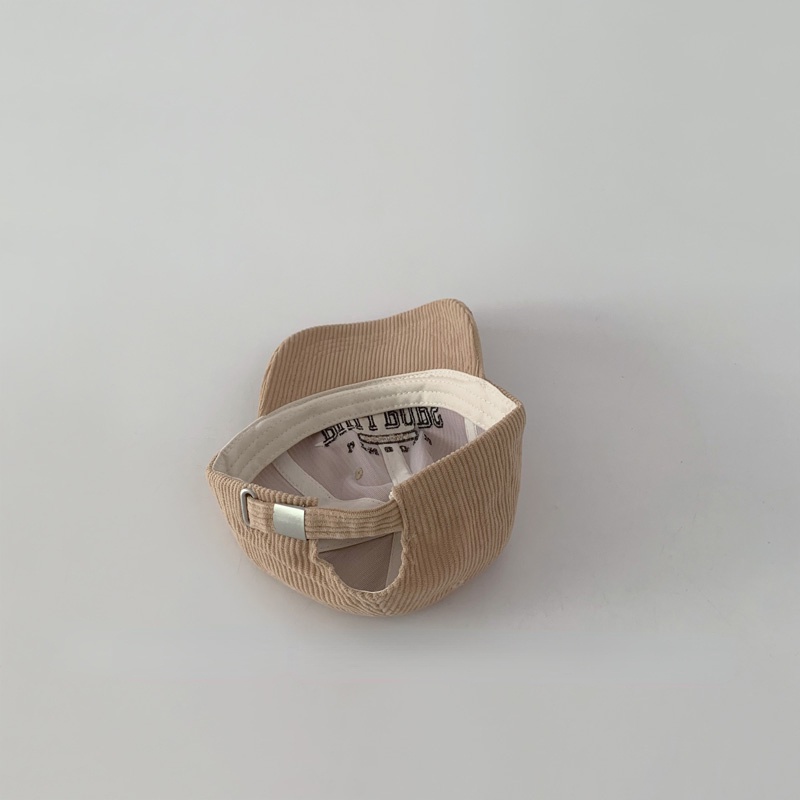 Mũ Lưỡi Trai Nhung Kẻ Phong Cách Hàn Quốc Thời Trang Mùa Thu Đông Dành Cho Trẻ Nhỏ