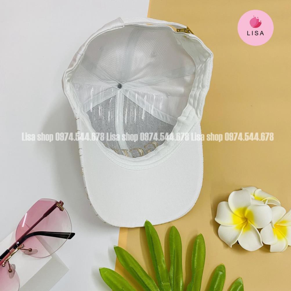 [HÀNG CAO CẤP] Mũ lưỡi trai, nón kết nam nữ thêu chữ thời trang phong cách cá tính Unisex Lisa, M31