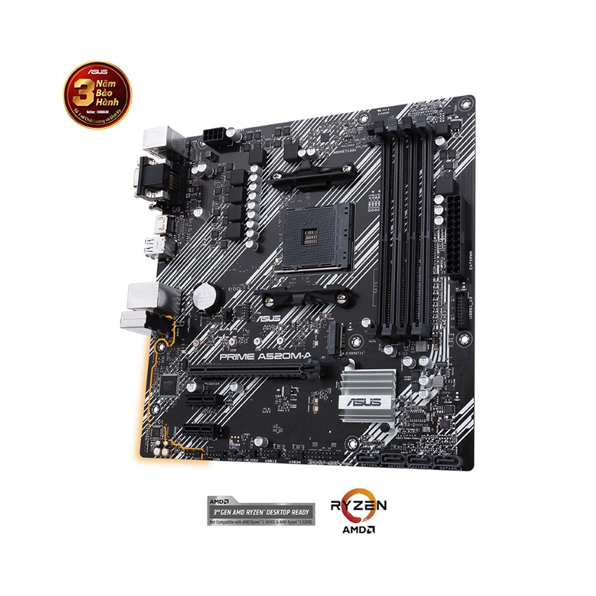 [Mã 254ELSALE giảm 7% đơn 300K] Mainboard ASUS PRIME A520M-A - Hàng chính hãng