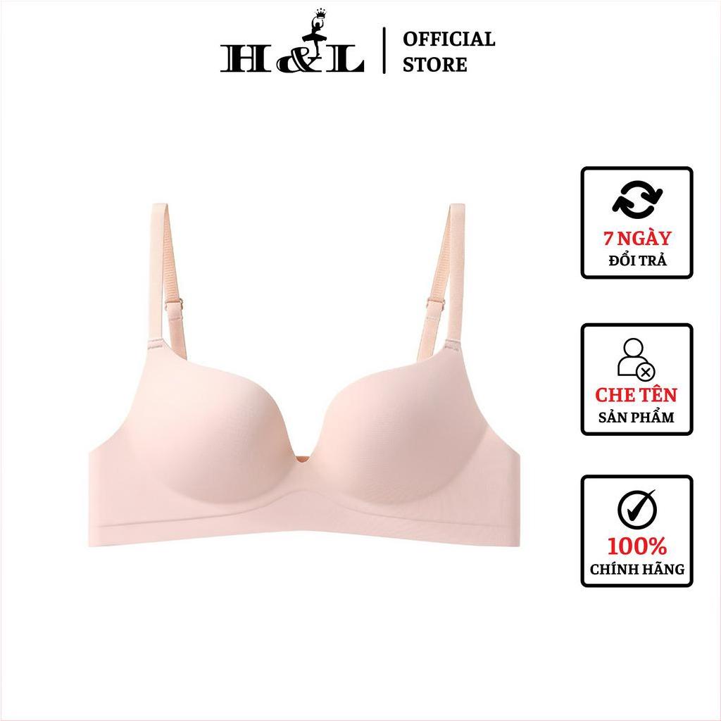 Áo ngực không gọng đúc su mút dày, bản to 3 nấc cài tạo khe nâng ngực đẹp HL BOUTIQUE A206