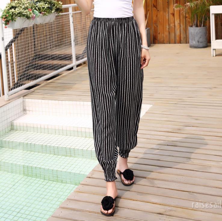 RS Quần Dài Lưng Cao Ống Rộng In Họa Tiết Thời Trang Cho Nữ | BigBuy360 - bigbuy360.vn