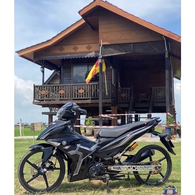 Tem rời exciter 150 y15zr 2021 xám đen