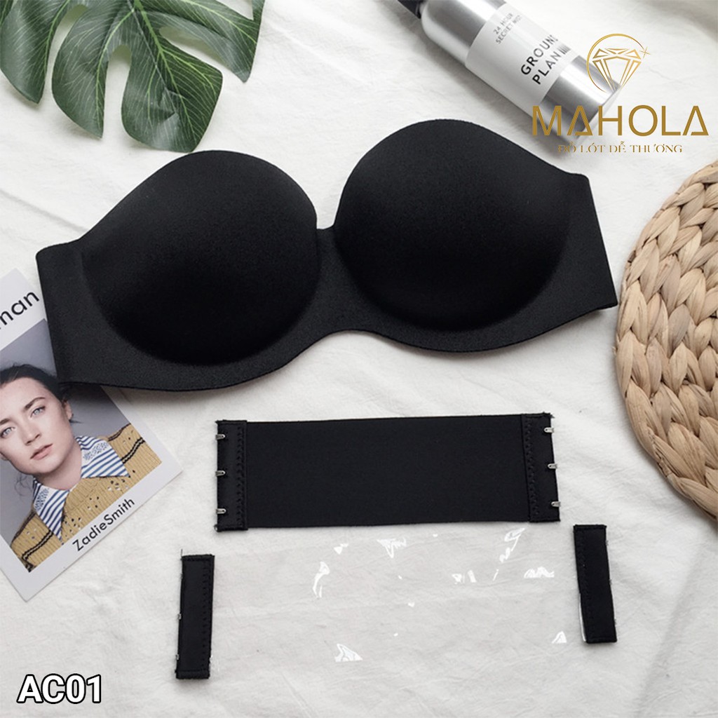 Áo ngực đúc su quai trong cao cấp chống tụt Mahola AC01