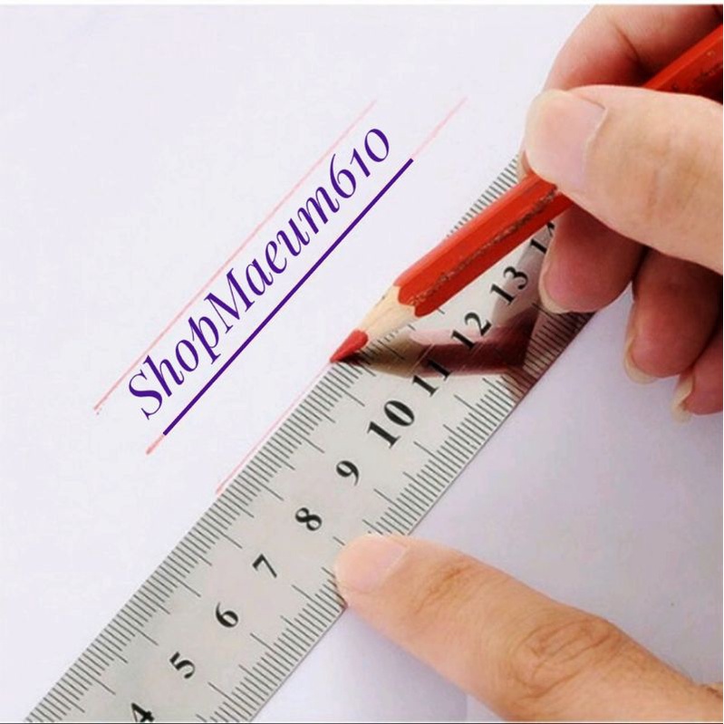 Thước kẻ đa năng cute hình học 30cm ShopMaeum610