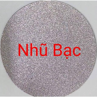 [Hộp 1kg] Sơn nhũ bạc hệ nước ngoại thất có bóng