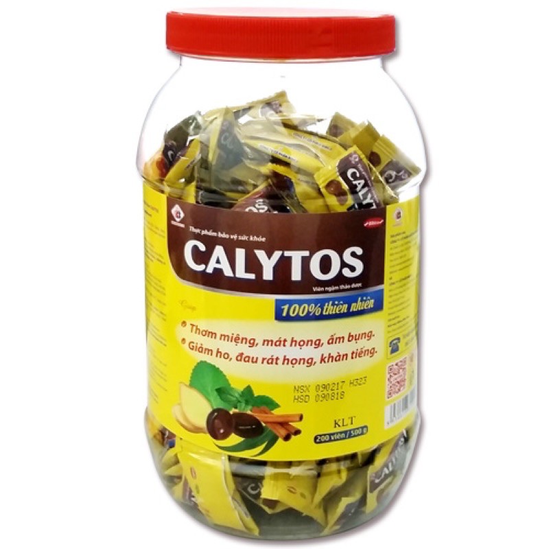 Kẹo ngậm thảo dược Calytos