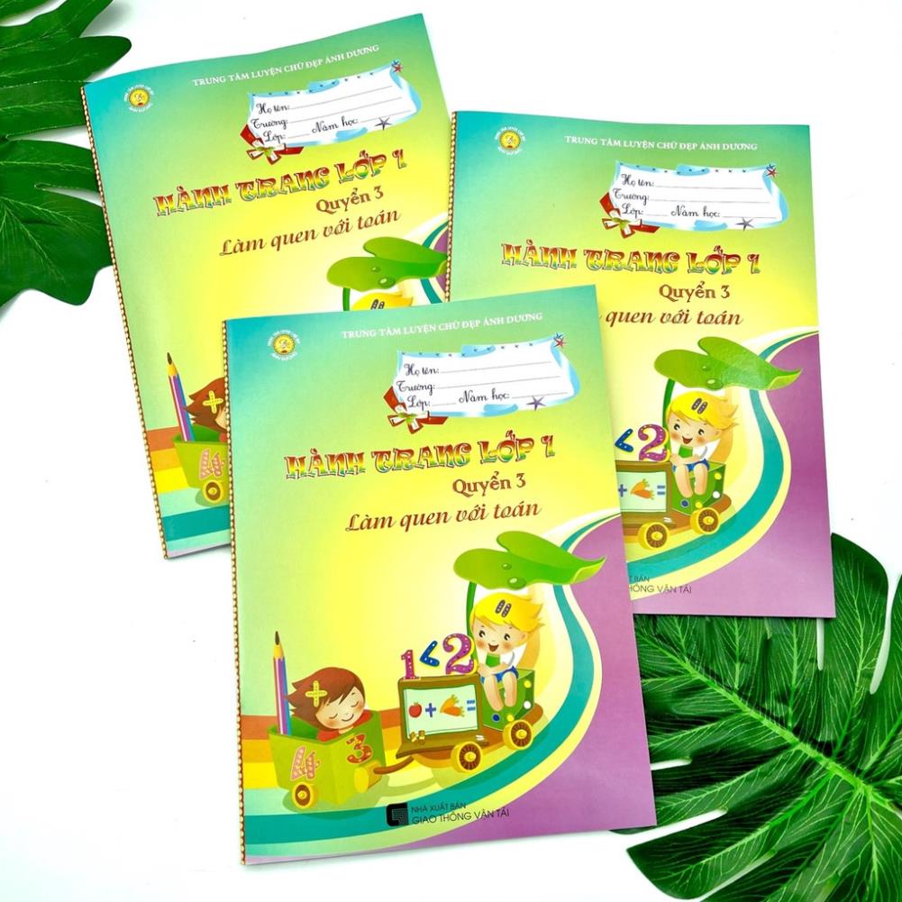 Vở bước đầu tập viết Bút mài thầy Ánh cho học sinh mầm non