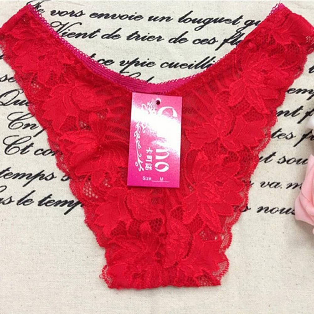 Quần lót lọt khe phối ren quyến rũ dành cho nữ