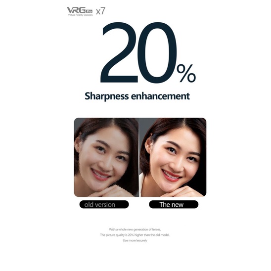 Kính thực tế ảo VRG Pro 3D VR X7 HD Blu-ray cho điện thoại 5-7inch
