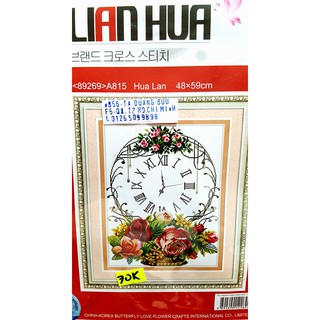 Combo 8 bức tranh chưa thêu