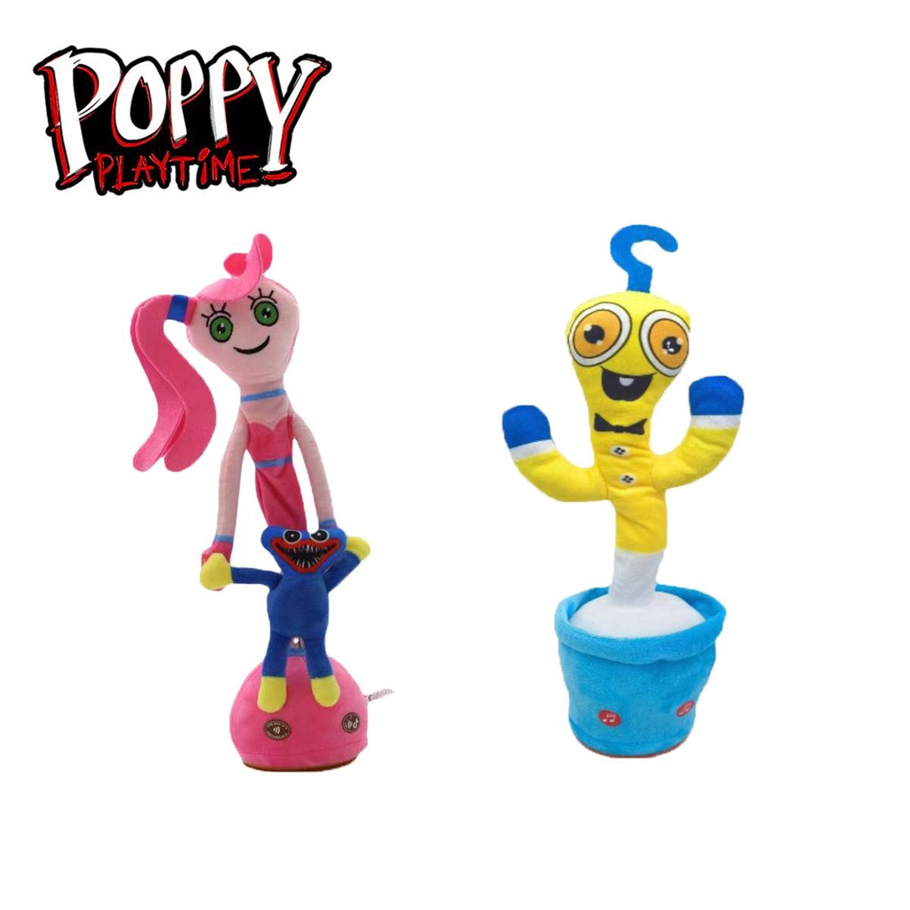 4styles Poppy Mommy Son Nancy Can Dance and Sing Electronic Plush Toys Children's Gift