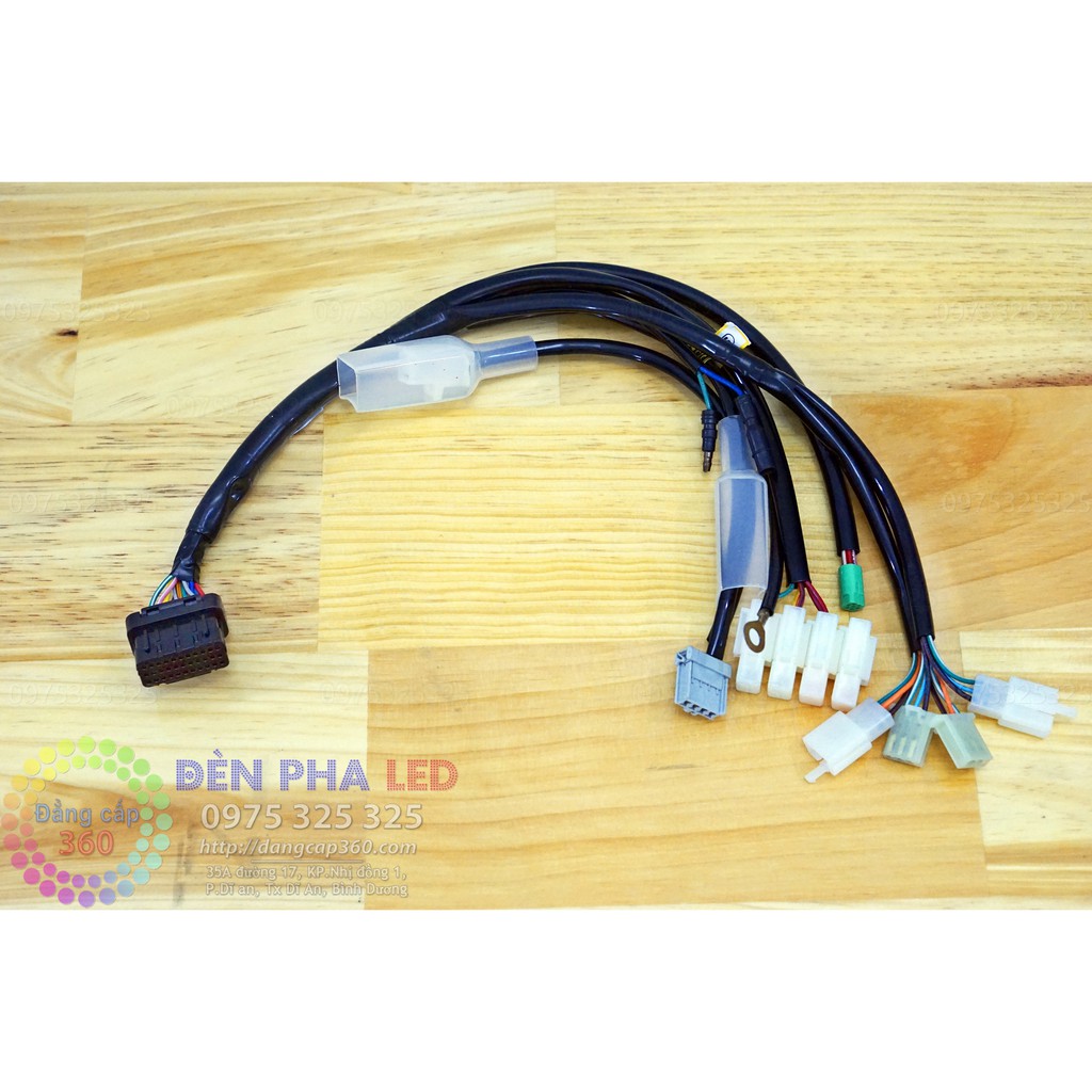 [Namtrang] Bộ dây điện smartkey cho bộ khóa SMK honda K01 K77 k0R K35 farmland SCU FOB hoặc Denki Hyperion Fox seido
