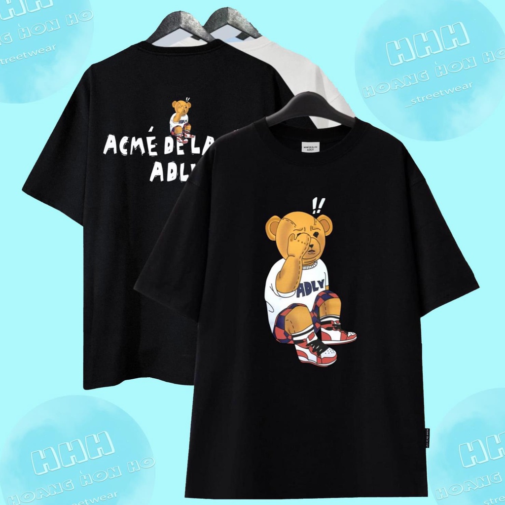 [Best Quality] Áo thun ADLV Gấu Jordan-Cotton 2c 100% -Full Tag Bọc-Hình Thật Shop Chụp - Streetwears SG