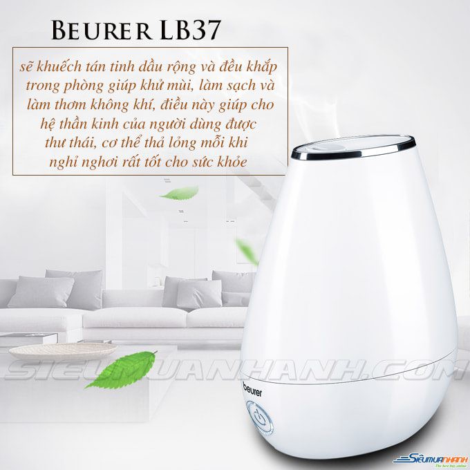 Máy phun ẩm không khí BEURER LB37 Trắng